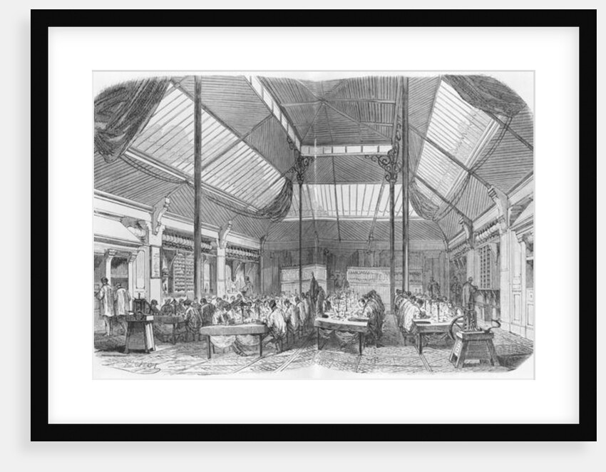 Workshop of jewellery during the Second Empire by Michel Charles Fichot