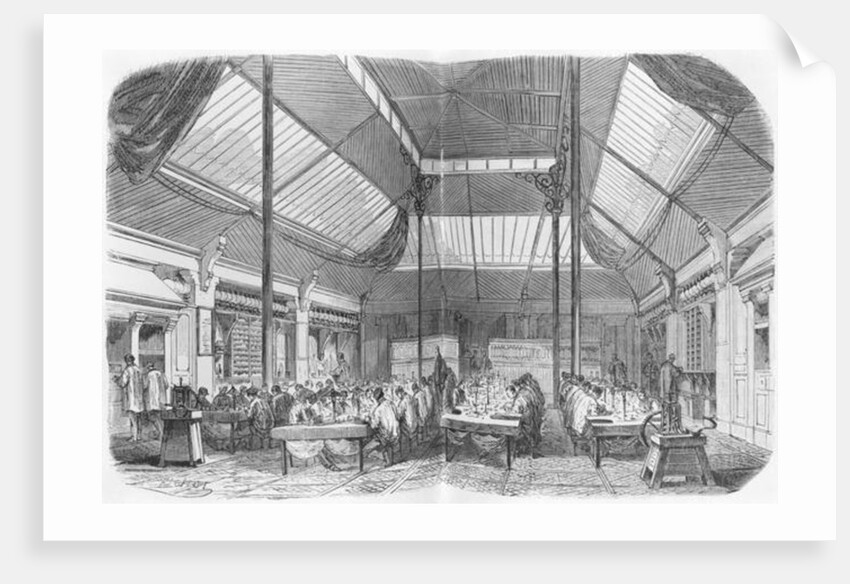 Workshop of jewellery during the Second Empire by Michel Charles Fichot