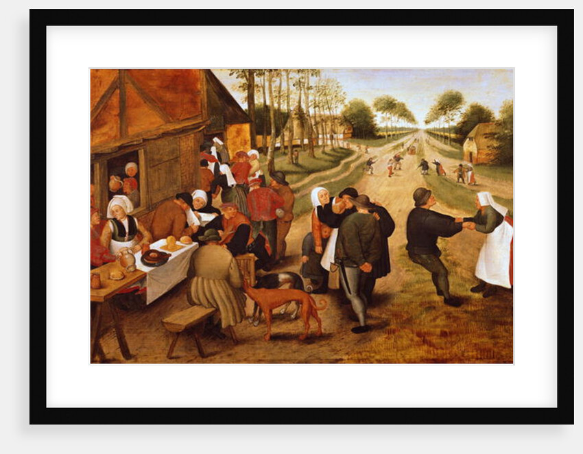 A Flemish Kermesse by Pieter the Younger Brueghel