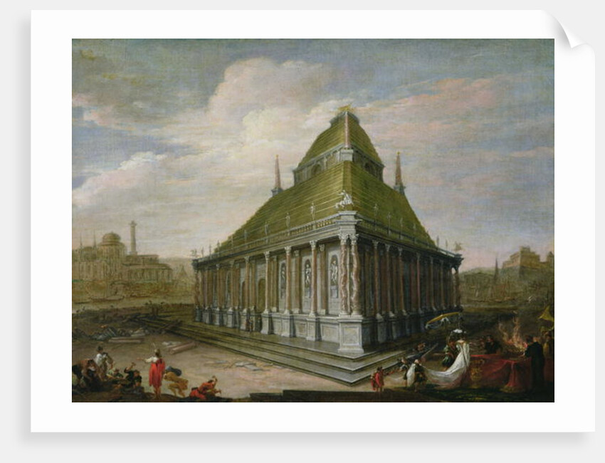 The Seven Wonders of the World: The Mausoleum at Halicarnassus by Wilhelm van Ehrenberg