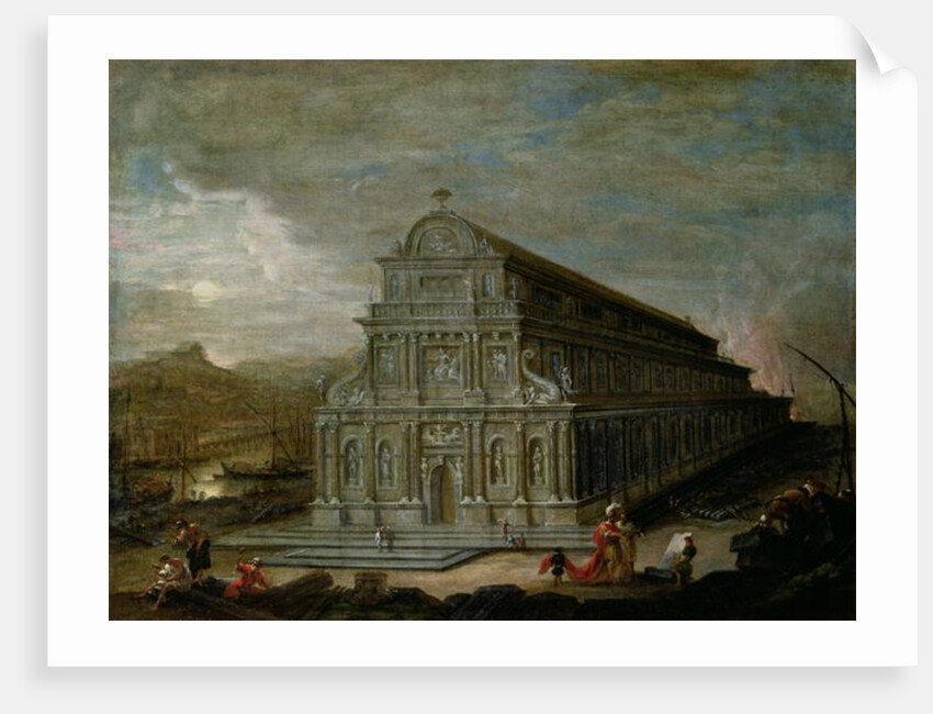 The Seven Wonders of the World: The Temple of of Diana at Ephesus by Wilhelm van Ehrenberg