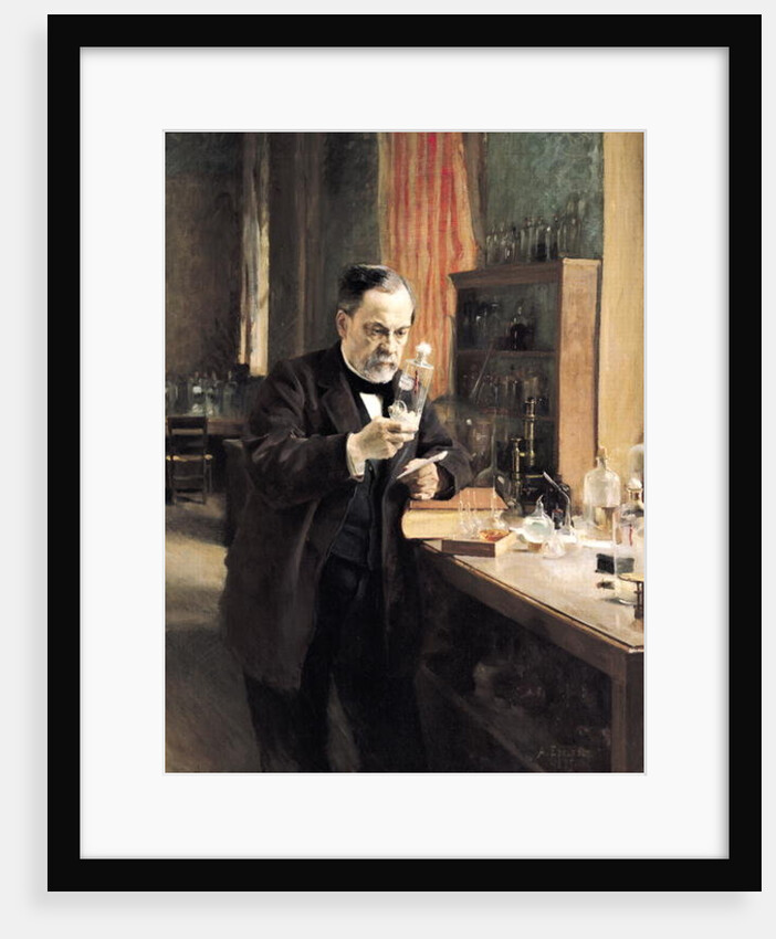 Louis Pasteur in his Laboratory, 1885 by Albert Gustaf Aristides Edelfelt