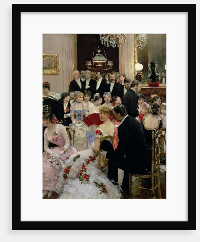 The Soiree, c.1880 by Jean Beraud