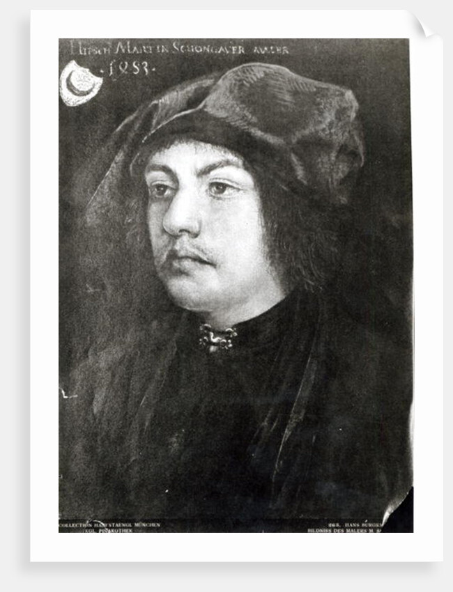 Martin Schon, 1523 by Hans Burgkmair