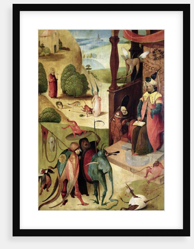 St.James and the Magician by Hieronymus Bosch