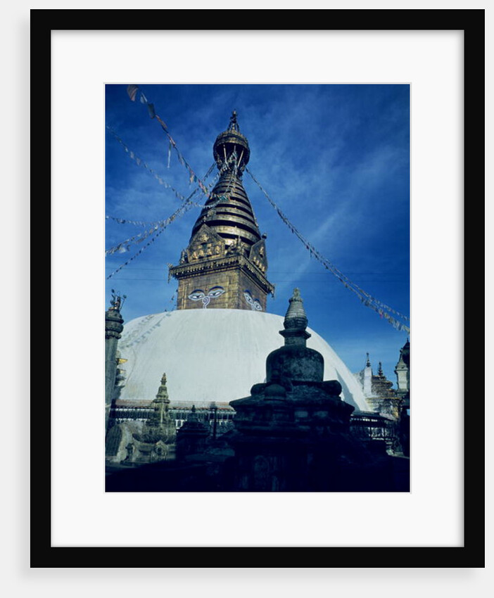 Swamyambunath Stupa by Nepalese School