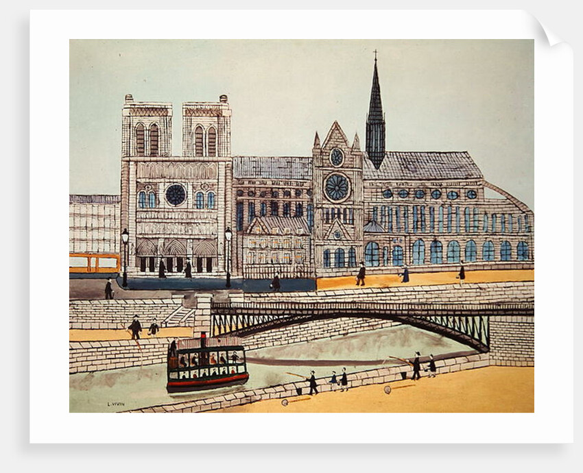 Notre-Dame, c.1933 by Louis Vivin