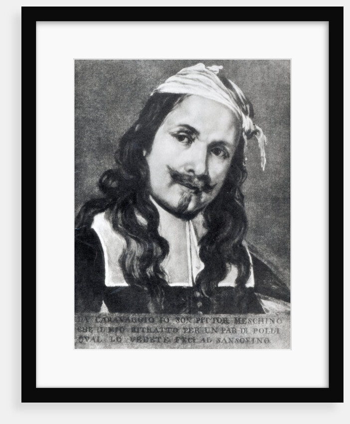 Self-portrait by Michelangelo Merisi da Caravaggio