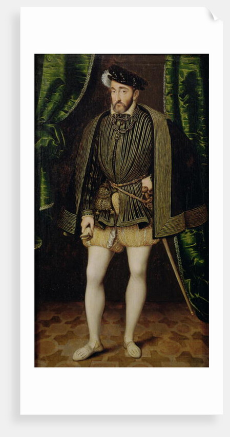 Portrait of Henri II by Francois Clouet
