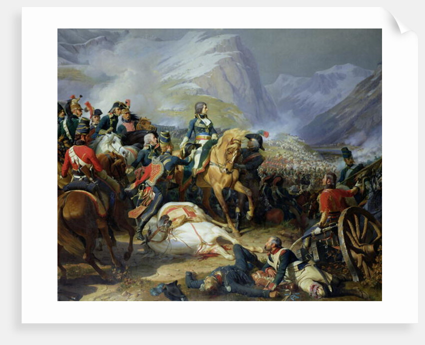 The Battle of Rivoli, 1844 by Felix Philippoteaux