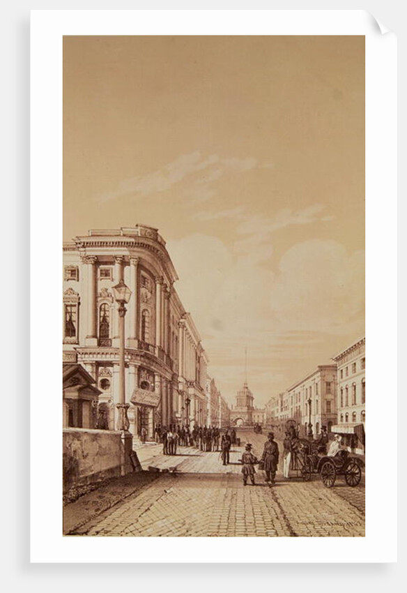 Nevsky Prospekt, St. Petersburg by Andre Durand