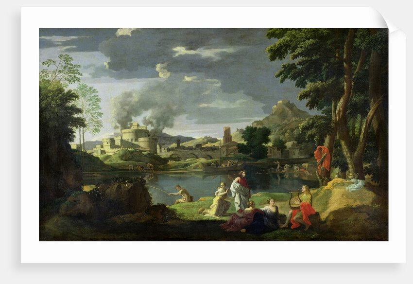 Orpheus and Eurydice by Nicolas Poussin