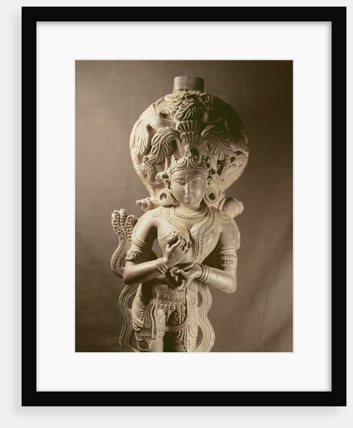 Statue of Ganga, Mahanad, Bengal, Sena Dynasty by School Indian