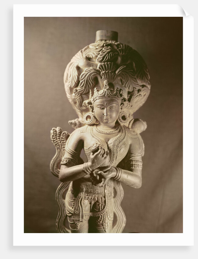 Statue of Ganga, Mahanad, Bengal, Sena Dynasty by School Indian