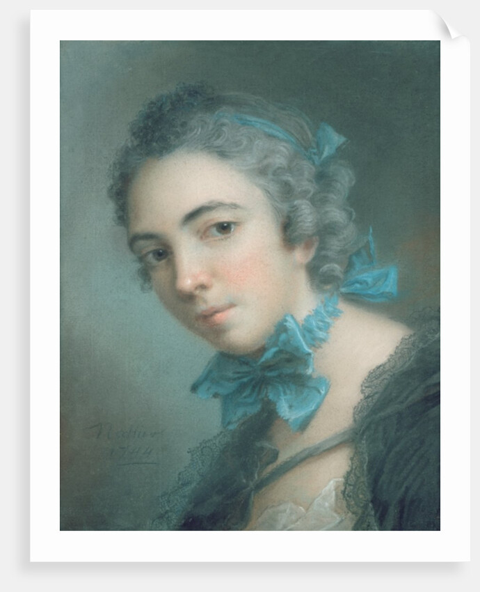 Young Girl, 1744 by Jean-Marc Nattier