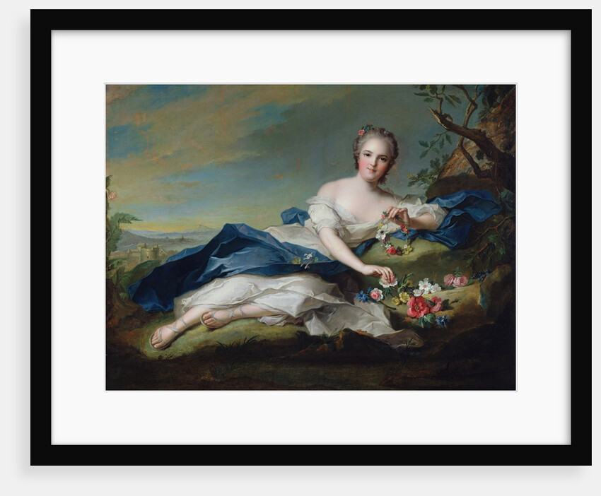 Portrait of Henriette de France, c.1742 by Jean-Marc Nattier