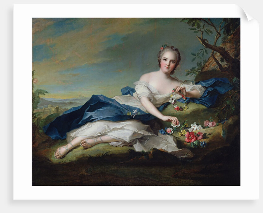 Portrait of Henriette de France, c.1742 by Jean-Marc Nattier