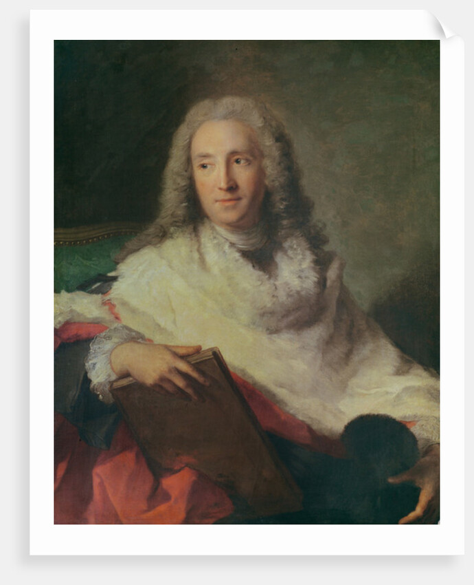 Portrait of Guillaume Joseph de l'Espine by Jean-Marc Nattier