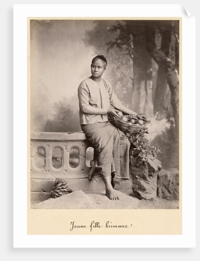 Young Burmese girl, c.1880 by Colin Roderick (attr. to) Murray