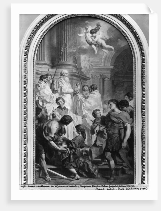 The Mass of St. Basil, before 1747 by Pierre Subleyras