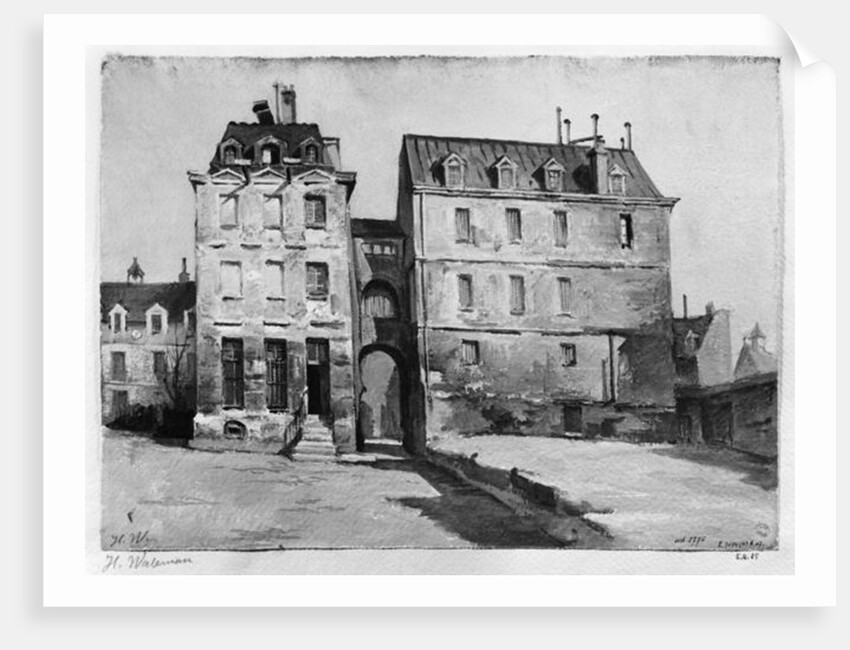 View of the Maternite Port-Royal, the entrance vault, 1905 by Herminie Waterneau