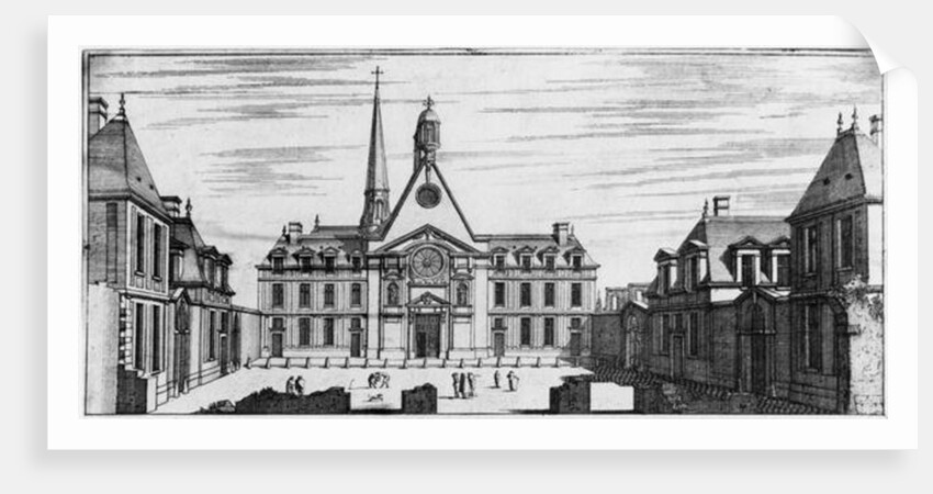 View of Hopital des Incurables by Jean Marot