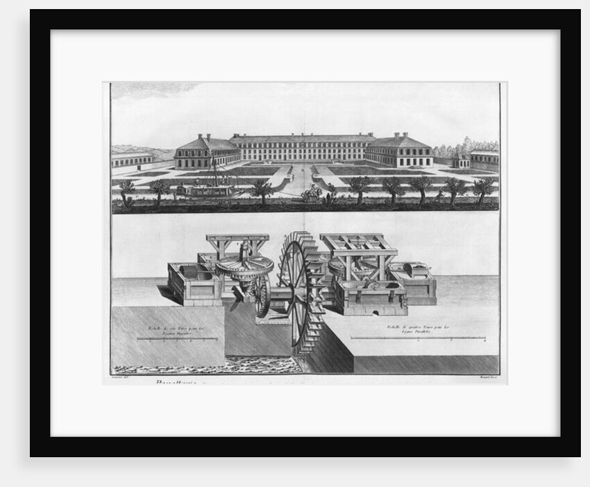 A paper mill by Louis-Jacques Goussier