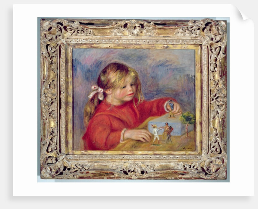 Claude Renoir at play, c.1905 by Pierre Auguste Renoir
