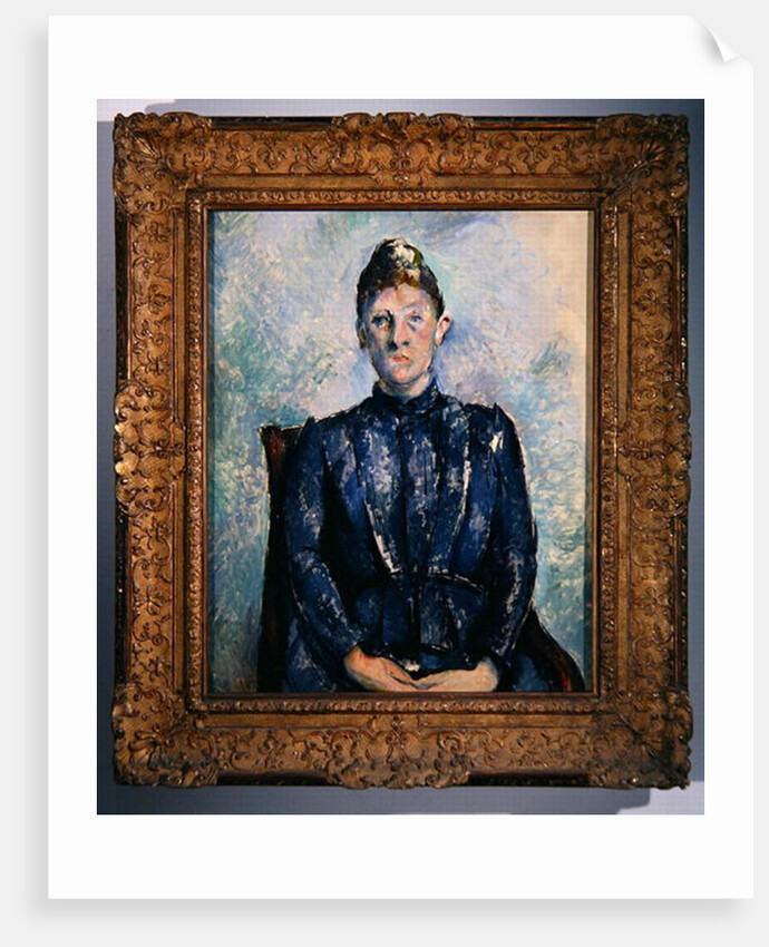 Portrait of Madame Cezanne, c.1890 by Paul Cezanne