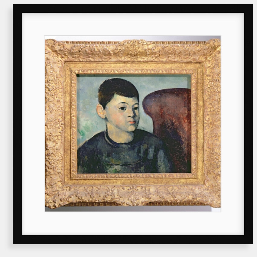 Portrait of the artist's son, 1881-82 by Paul Cezanne