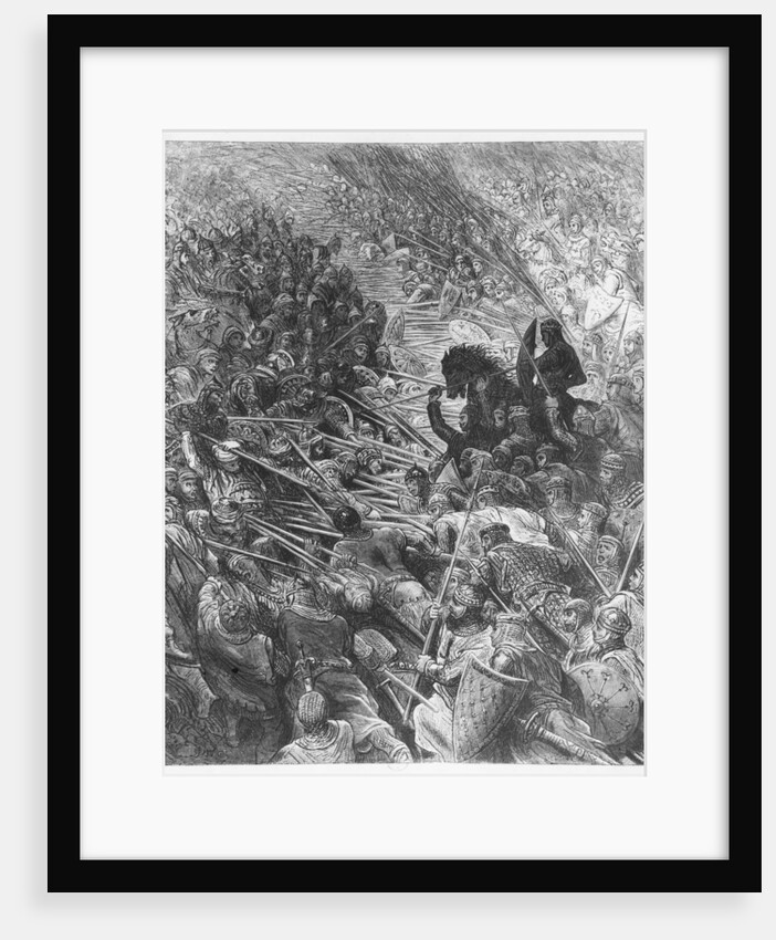 Battle scene by Gustave Dore