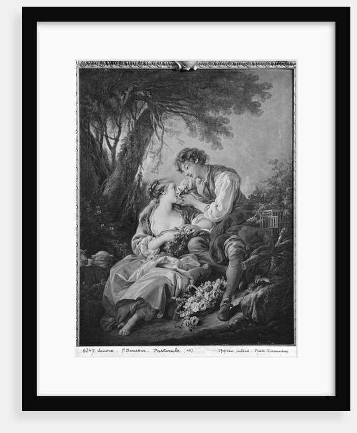 Pastoral scene by Francois Boucher