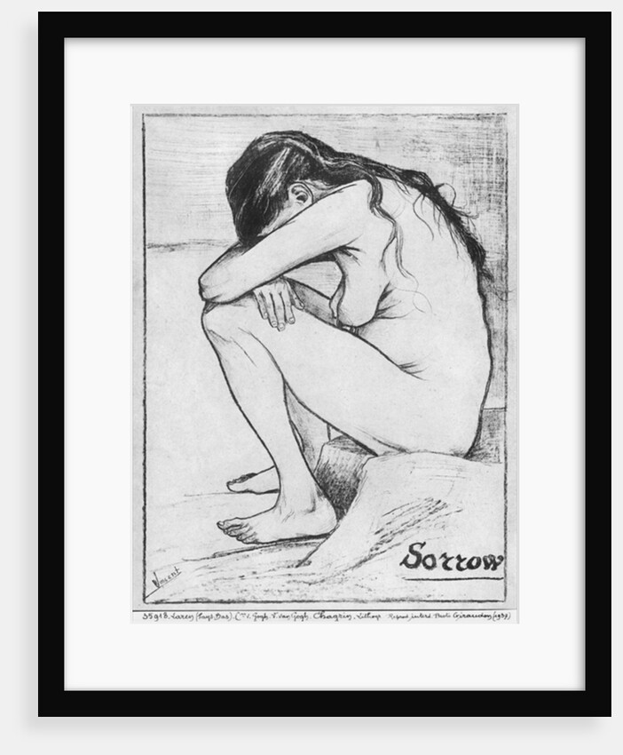 Sorrow, 1882 by Vincent van Gogh