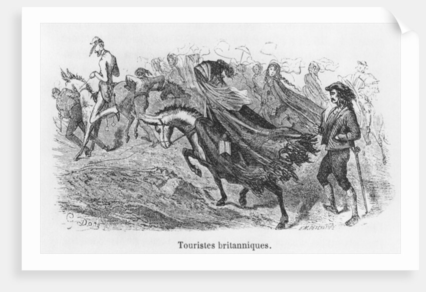 British tourists by Gustave Dore