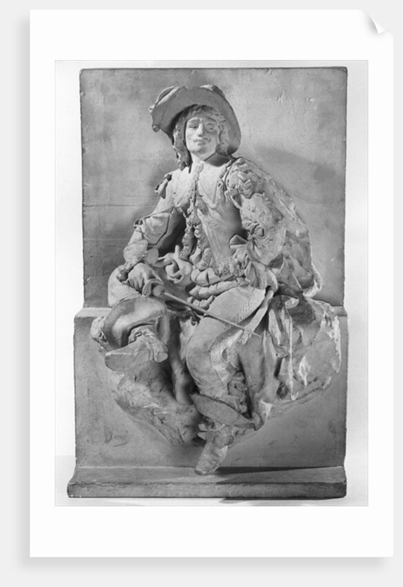 Model for the Monument to Alexandre Dumas Pere, d'Artagnan or Figure of a musketeer, 1882 by Gustave Dore