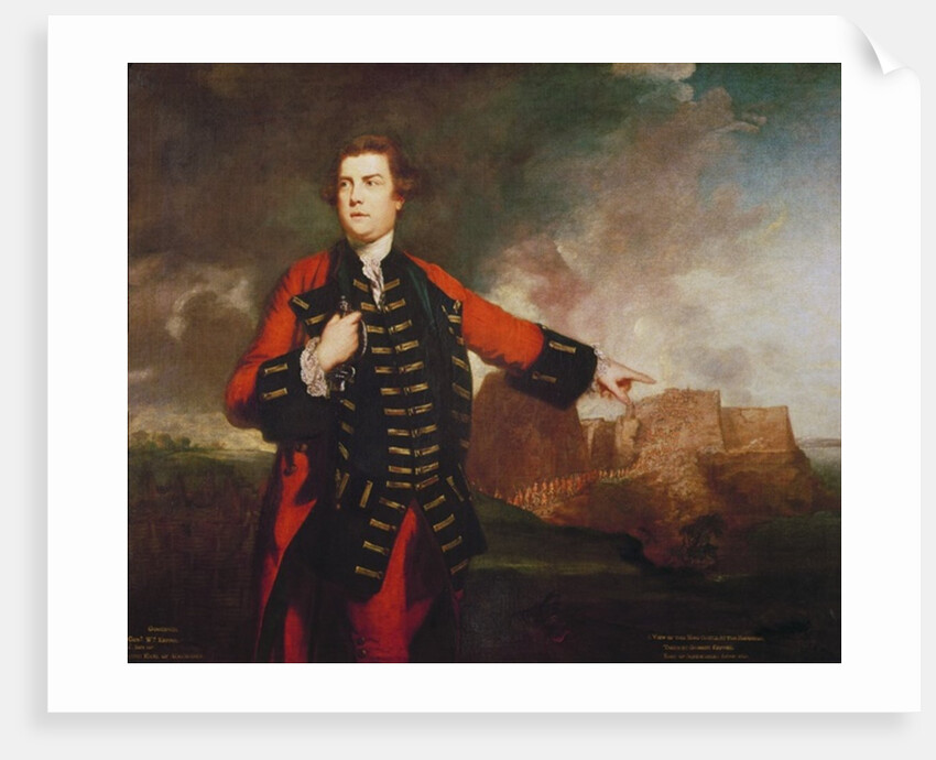General William Keppel, Storming the Morro Castle, by Joshua Reynolds