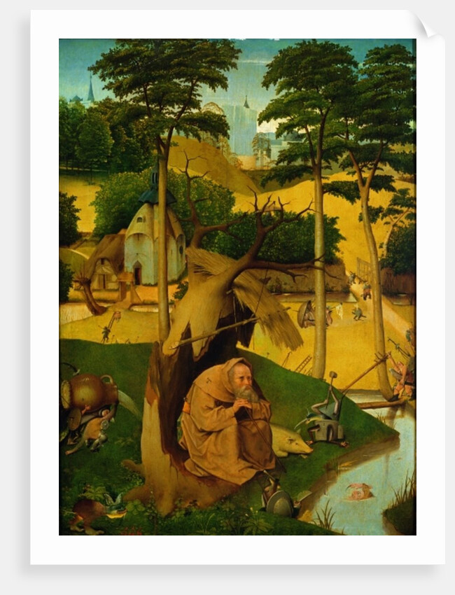 Temptation of St. Anthony, 1490 by Hieronymus Bosch