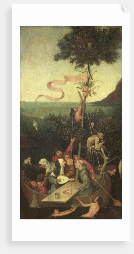 The Ship of Fools, c.1500 by Hieronymus Bosch