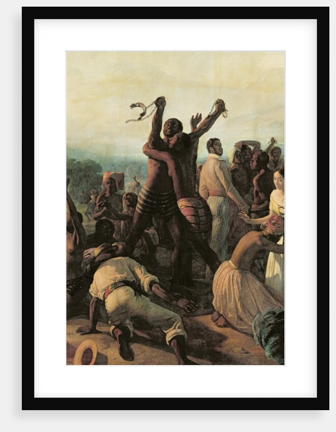 Proclamation of the Abolition of Slavery in the French Colonies, 23rd April 1848, 1849 by Francois Auguste Biard