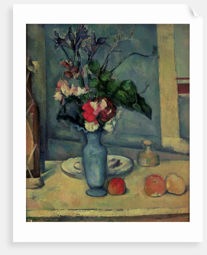 The Blue Vase, 1889-90 by Paul Cezanne
