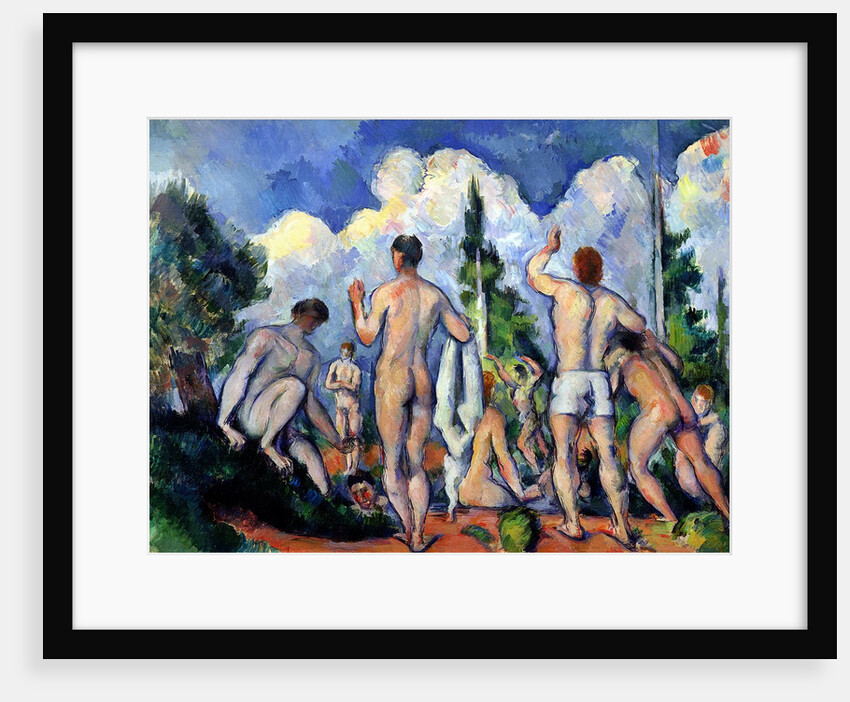 The Bathers, c.1890-92 by Paul Cezanne