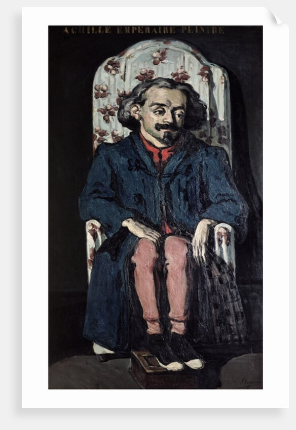 Achille Emperaire c.1868 by Paul Cezanne