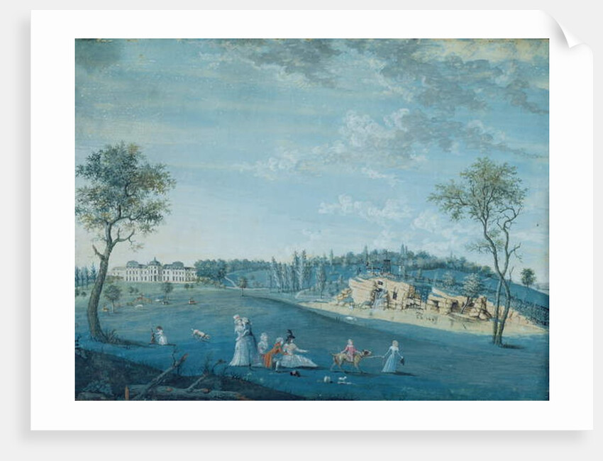The Rocks, Parc du Raincy by Louis Carrogis Carmontelle
