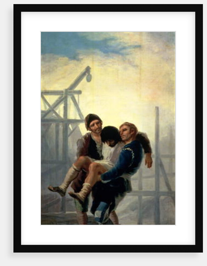 The Injured Mason, 1786-87 by Francisco Jose de Goya y Lucientes