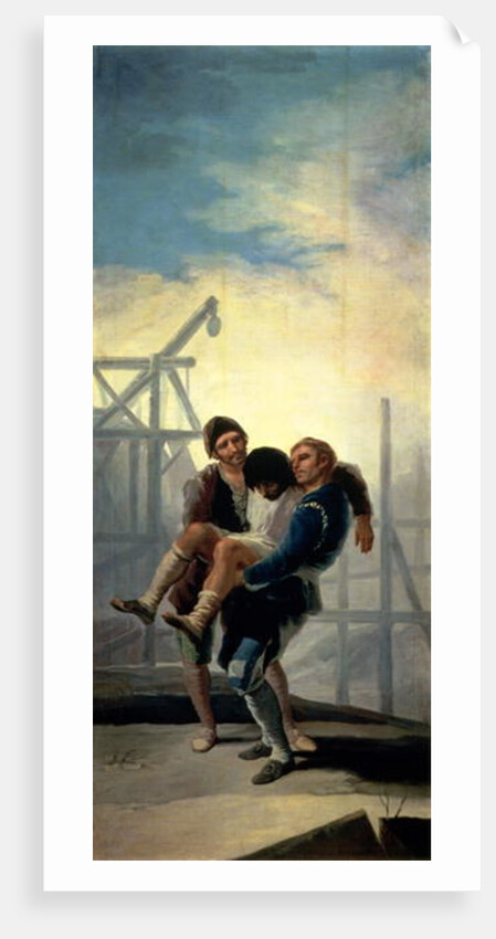 The Injured Mason, 1786-87 by Francisco Jose de Goya y Lucientes