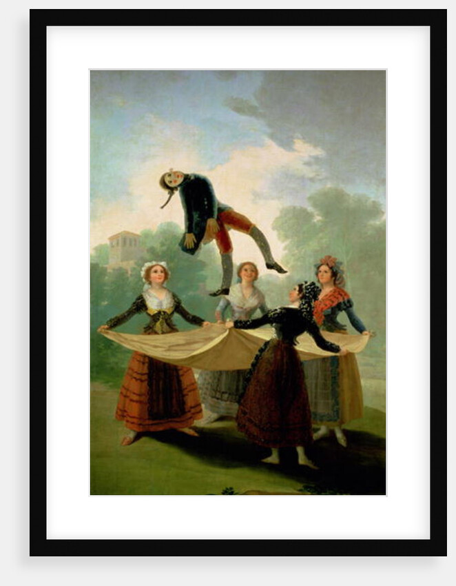 El Pelele 1791-2 by Francisco Jose de Goya y Lucientes