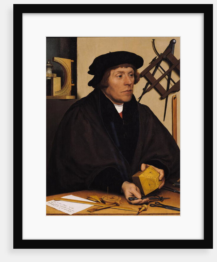 Portrait of Nicholas Kratzer 1528 by Hans Holbein the Younger