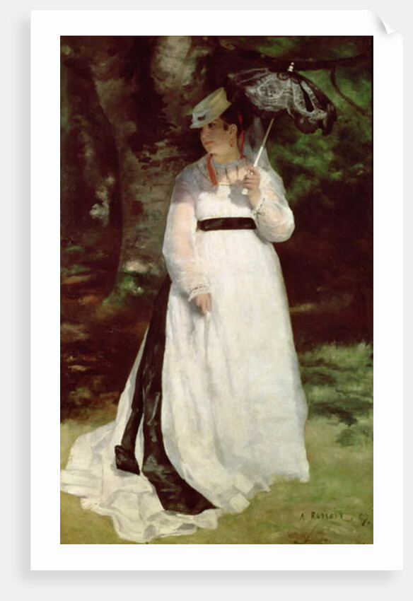 Portrait of Lise, 1867 by Pierre Auguste Renoir