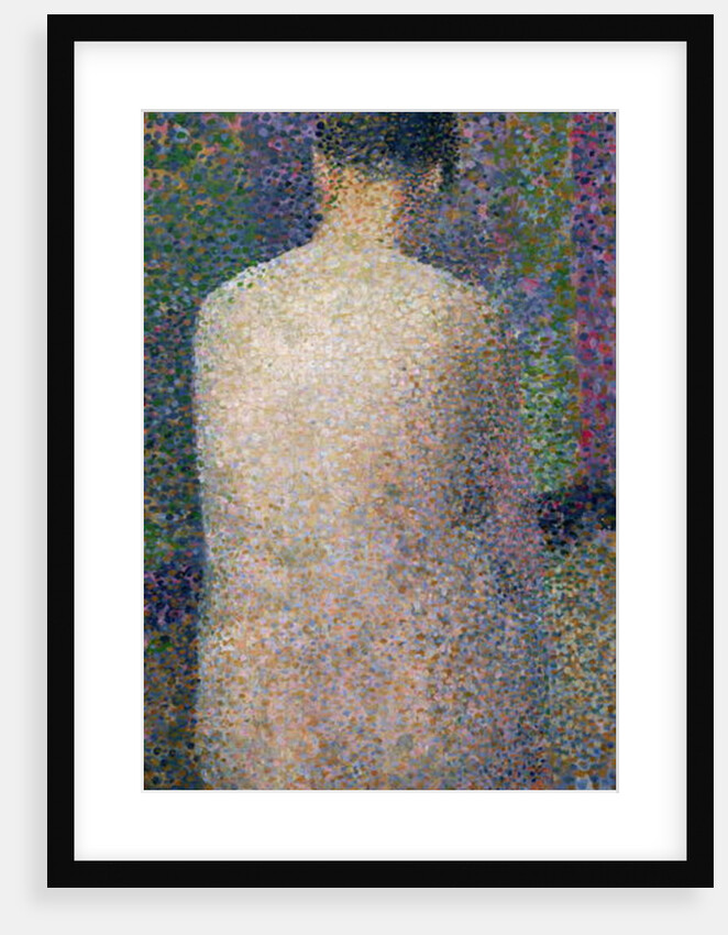 Model from the Back, 1886 by Georges Pierre Seurat