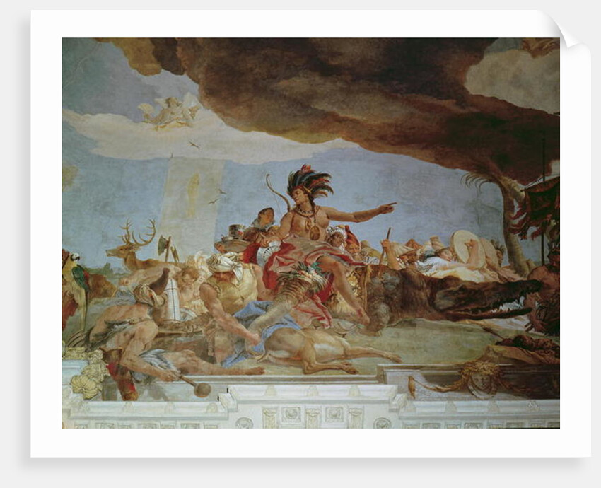 America by Giovanni Battista Tiepolo